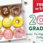 Free Krispy Kreme doughnuts