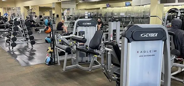 Exercise room at a YMCA (Photo: Senior Daily)